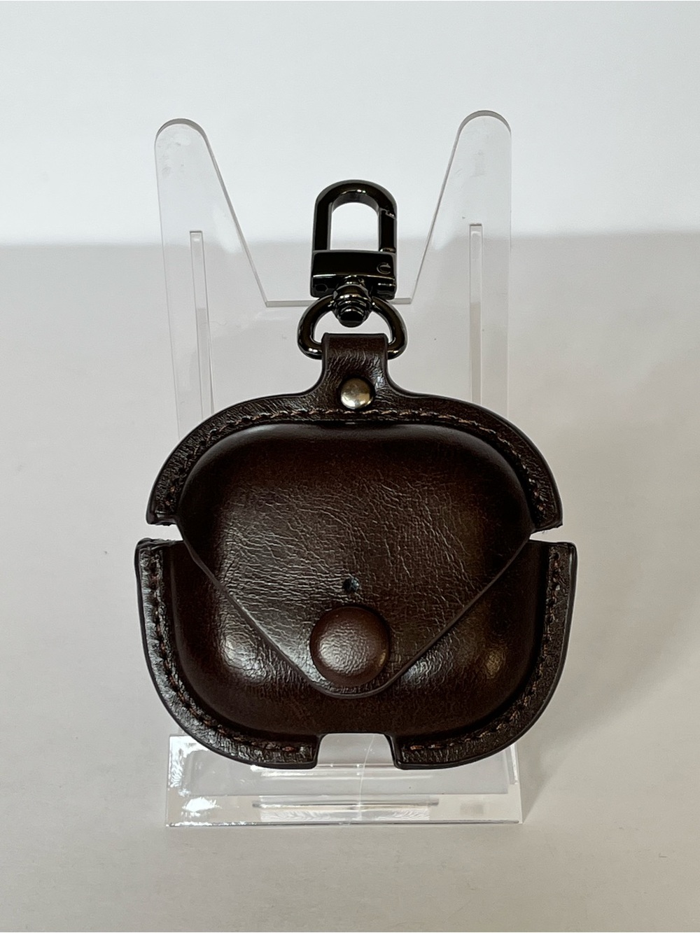 Genuine Leather Wireless Earbud Pro Case - Shockproof Protection
